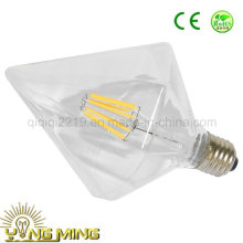 6.5W Sharp Diamond Clear Dim E27 Hotel Shop Light LED Filament Bulb